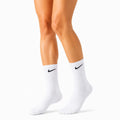 Sportsocken 39-42 Weiß gerippt für Training und Alltag