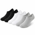 Sneakersocken 43-46 aus Textil Schwarz Weiß Grau im 6-Paar-Set