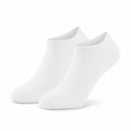 Sneakersocken Größe 43-46 Weiß aus Textil für Alltag mit niedrigem Schaft
