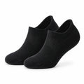 Sneakersocken 35-38 aus Textilfasern Schwarz atmungsaktiv für Alltag und Sport