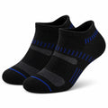 Sportsocken 39-42 Schwarz Blau für Alltag und Sport im Knöchelstil